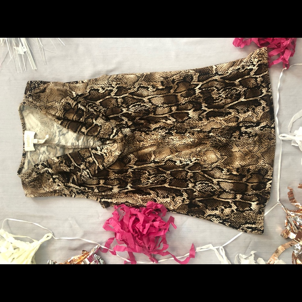 Snake Print Top